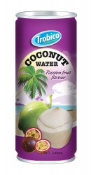 Trobico Coconut water passion flavor alu can 240ml